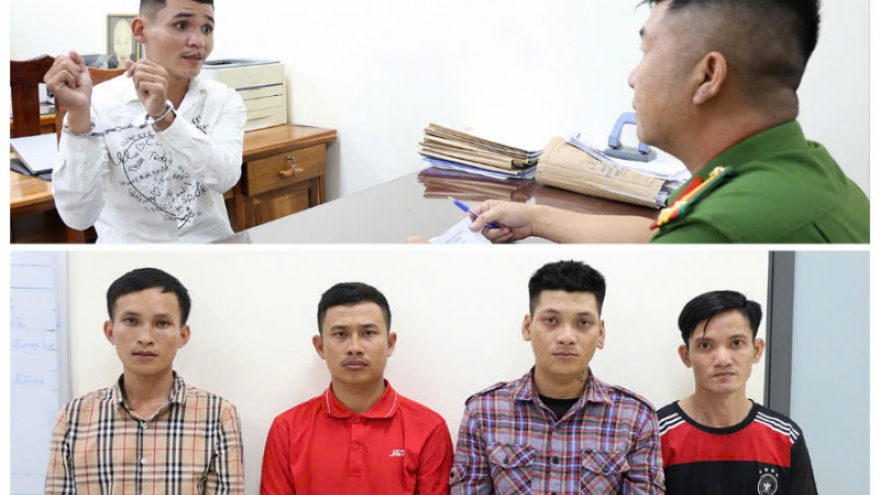 Tạm giữ 5 đối tượng về hành vi “Giết người” và “Gây rối trật tự công cộng”