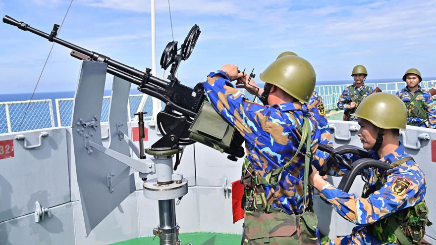 Cán bộ, chiến sĩ Vùng 2 Hải quân hướng về Đại hội XIV của Đảng