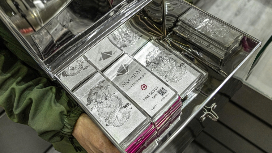 Giá bạc hôm nay 25/3: Giá bạc trong nước tiếp tục tăng