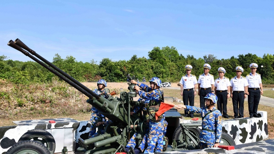 Bộ Tư lệnh Vùng 5 Hải quân thực hiện nghiêm trực sẵn sàng chiến đấu dịp Tết