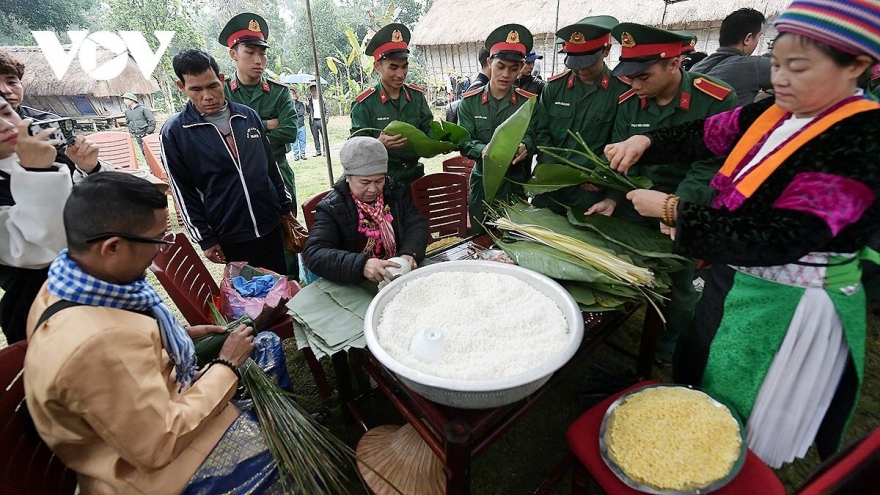 Traditional Tet atmosphere at Vietnam’s Ethnic Culture Village