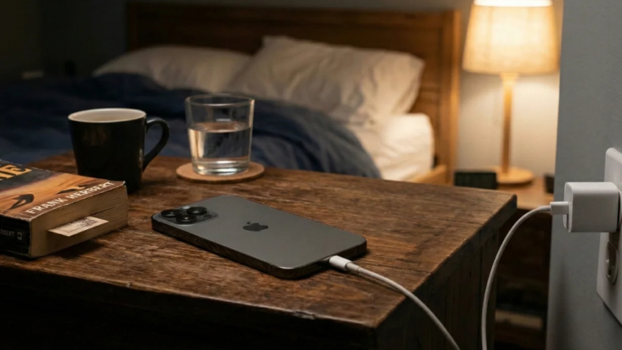 Apple cảnh báo thói quen sạc pin iPhone qua đêm nhiều người đang gặp phải