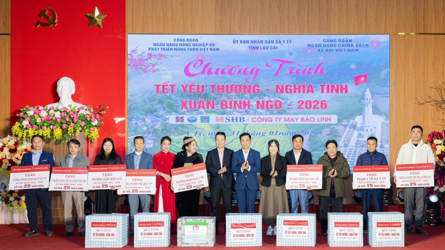 Agribank và hành trình sẻ chia yêu thương dịp Xuân Bính Ngọ 2026