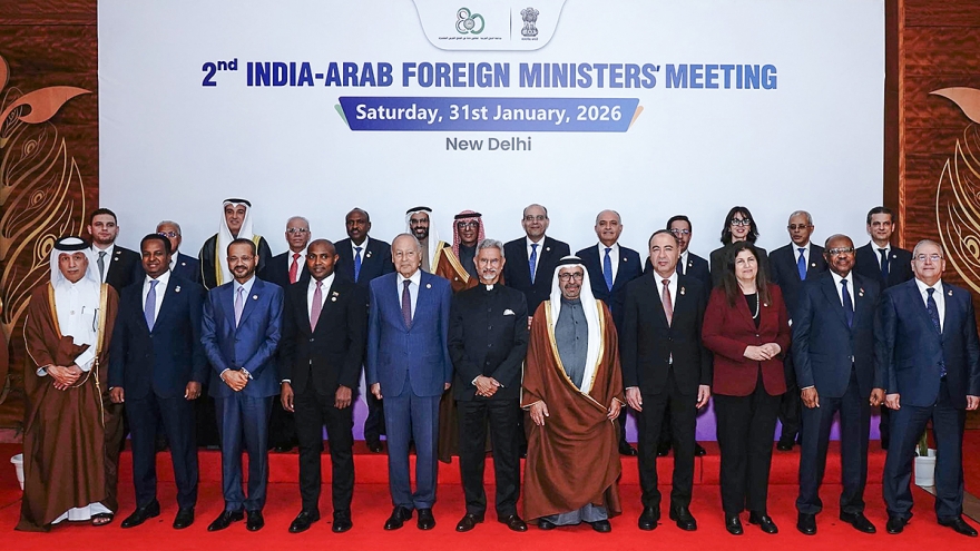 Ấn Độ và các nước Arab đặt mục tiêu tăng cường hợp tác chiến lược toàn diện