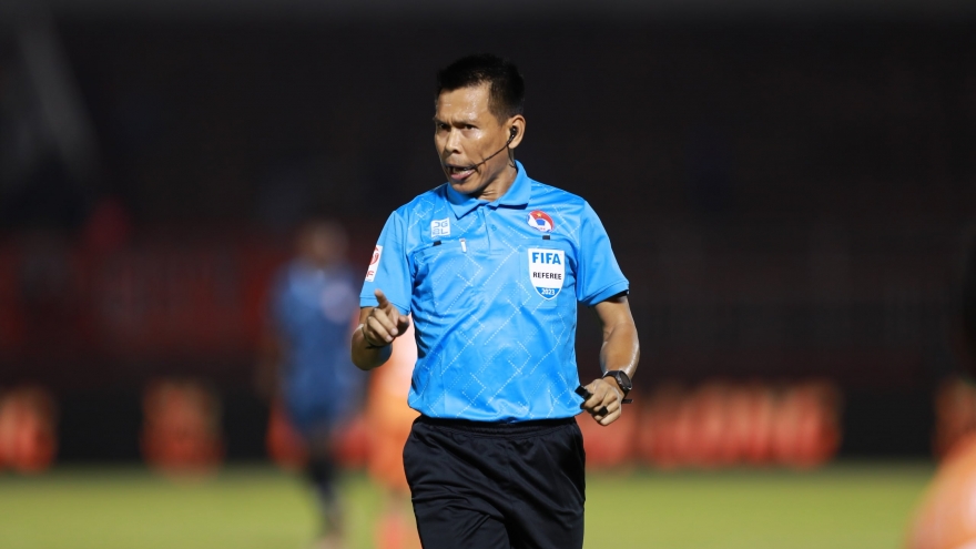 Trọng tài Thái Lan bắt chính trong trận derby Thủ đô
