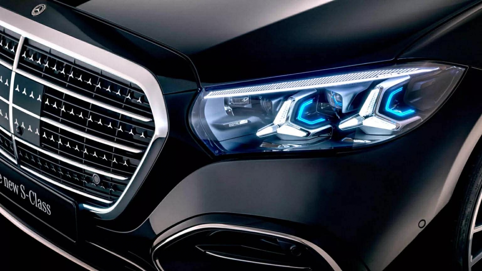 Đèn pha Mercedes-Benz S-Class có thể "giao tiếp" với người lái