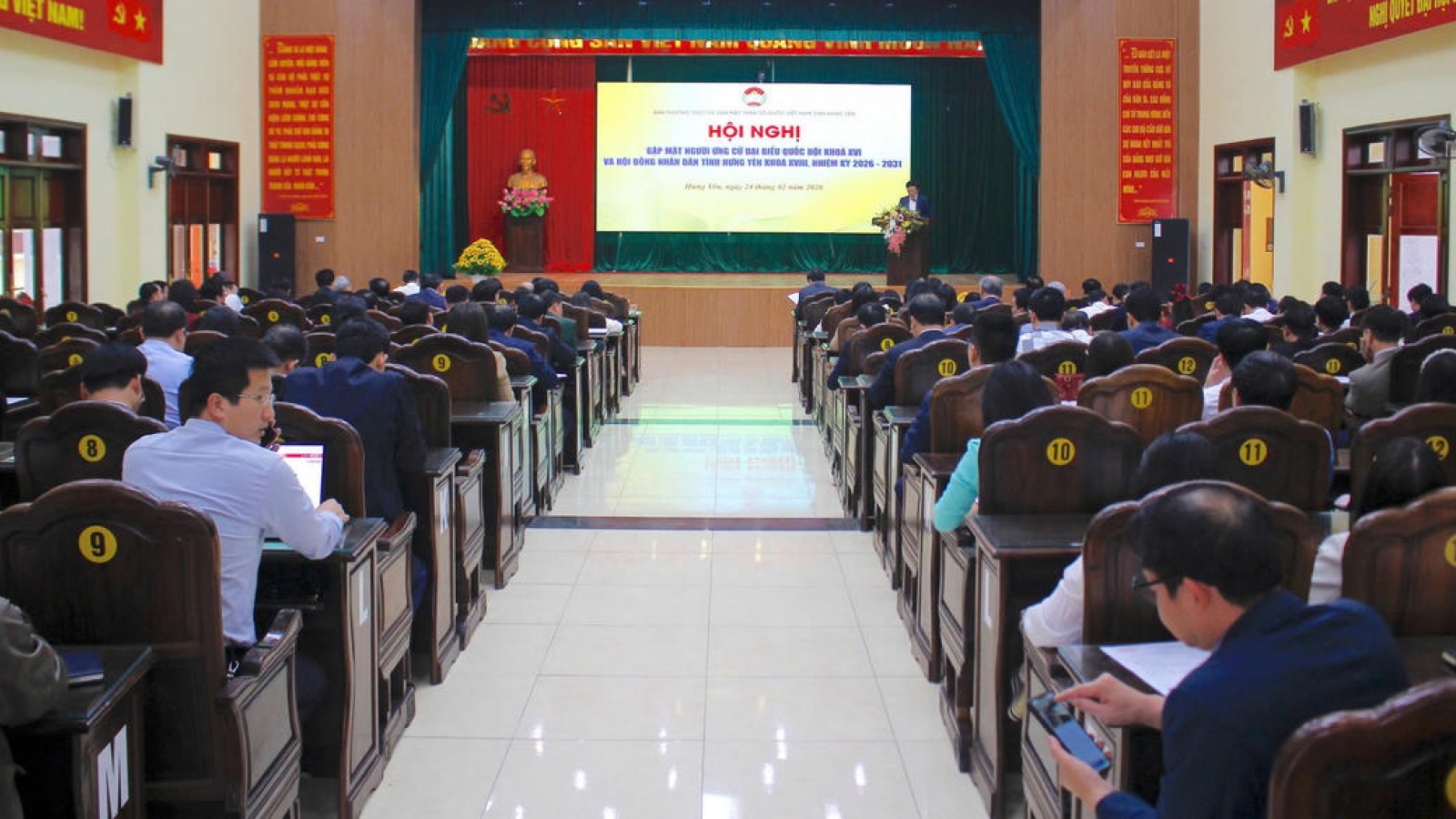 Hưng Yên tổ chức tiếp xúc cử tri cho 159 ứng viên Quốc hội, HĐND tỉnh