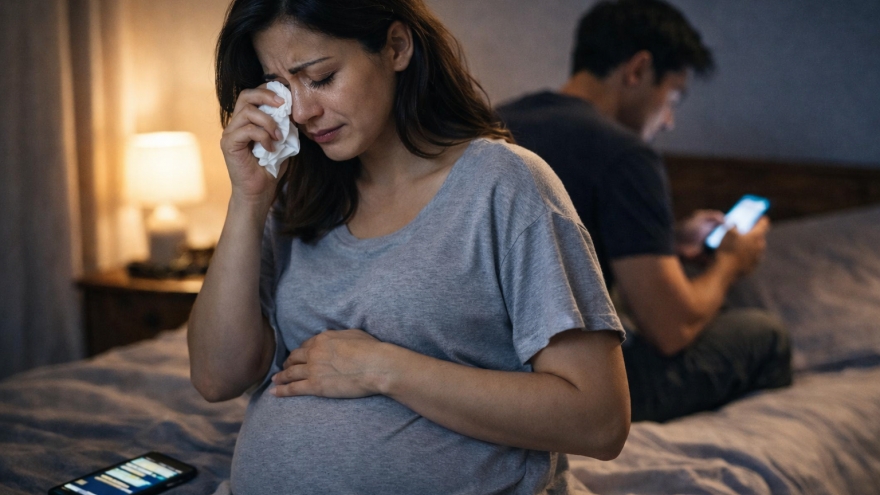 Có bầu 6 tháng, tôi chết lặng phát hiện chồng hẹn đi nhà nghỉ với người khác