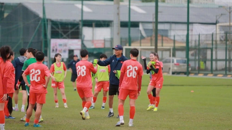 Vietnam women’s team train in China ahead of 2026 Asian Cup