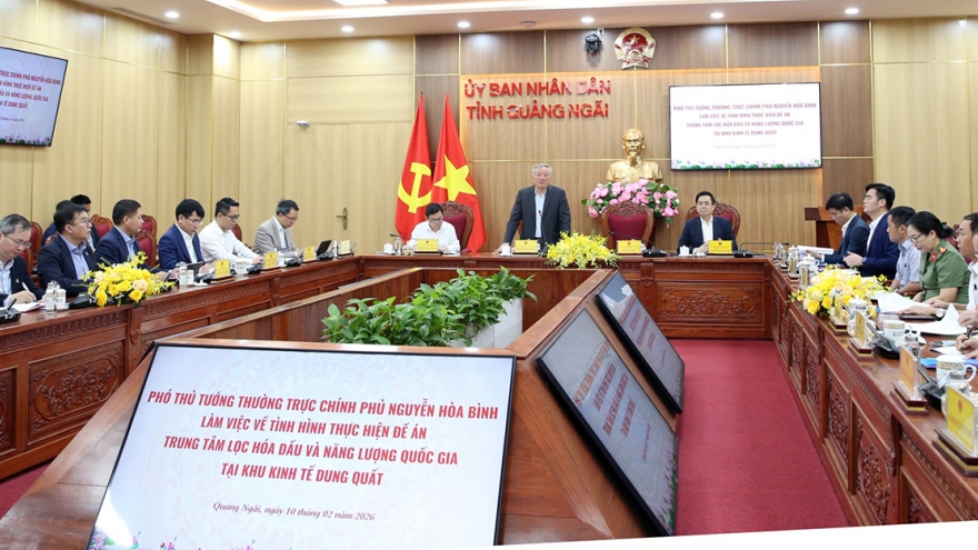 Deputy PM pushes development of Dung Quat national energy hub