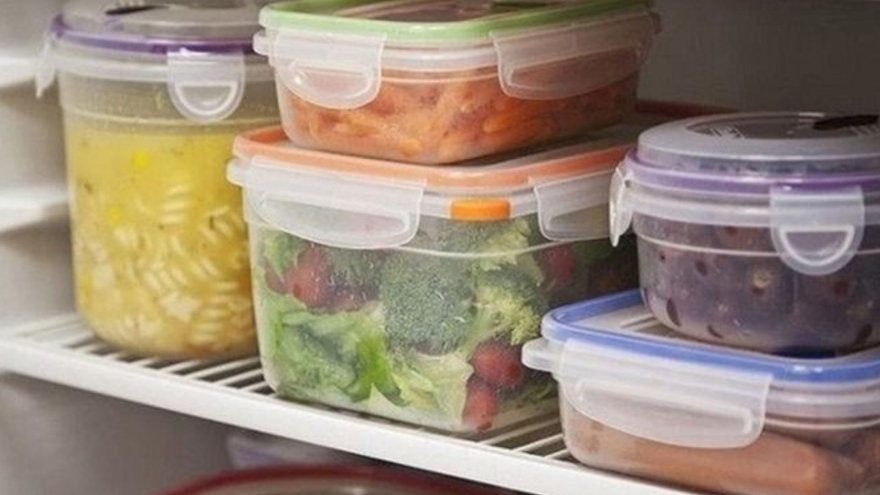 Những thực phẩm chớ dại bảo quản trong hộp nhựa, cực hại cho sức khỏe