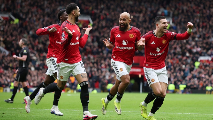 Sau vòng 25 Ngoại hạng Anh 2025/2026: MU hâm nóng cuộc đua vô địch