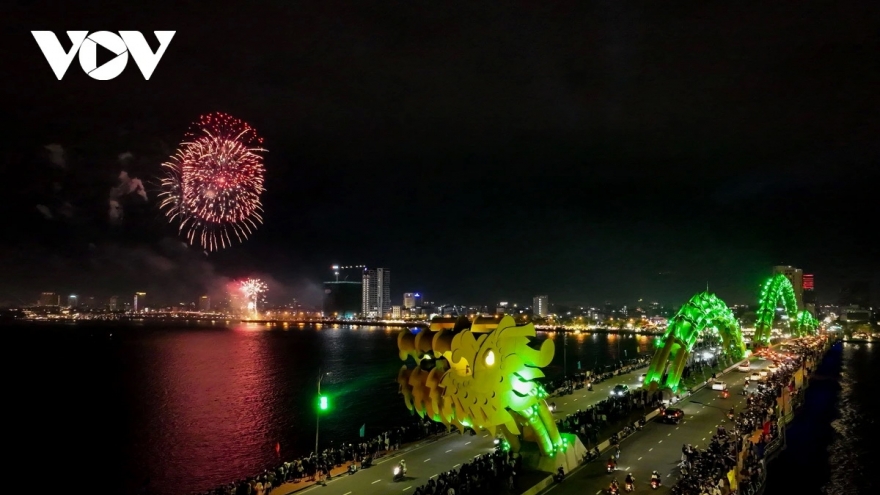 Đà Nẵng bắn pháo hoa tại 6 điểm đêm giao thừa Tết Bính Ngọ 2026