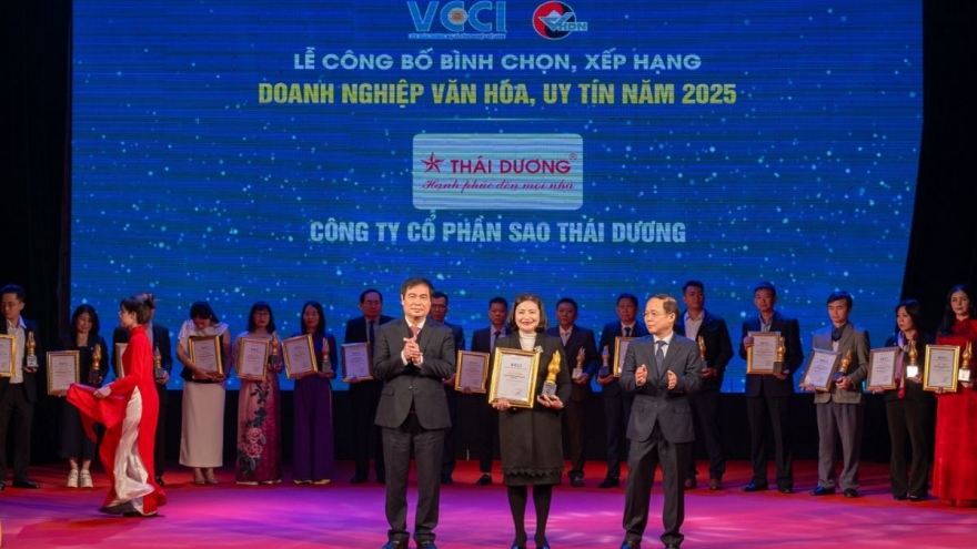 Sao Thái Dương được vinh danh là "Doanh nghiệp văn hóa – uy tín năm 2025"
