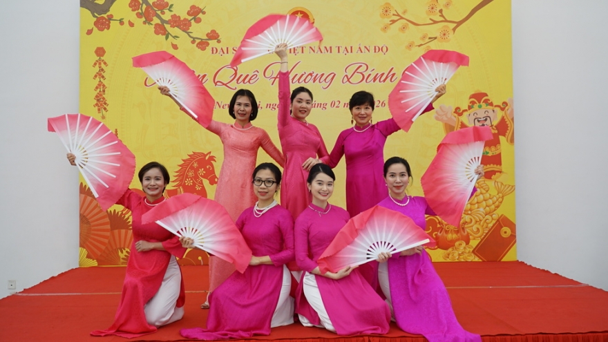 Ấm áp Tết Cộng đồng Xuân Quê hương Bính Ngọ tại Ấn Độ