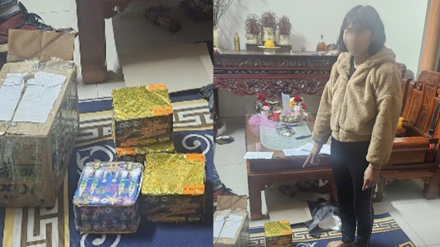 Bắt giữ đối tượng buôn bán pháo nổ dịp cận Tết tại Hà Nội