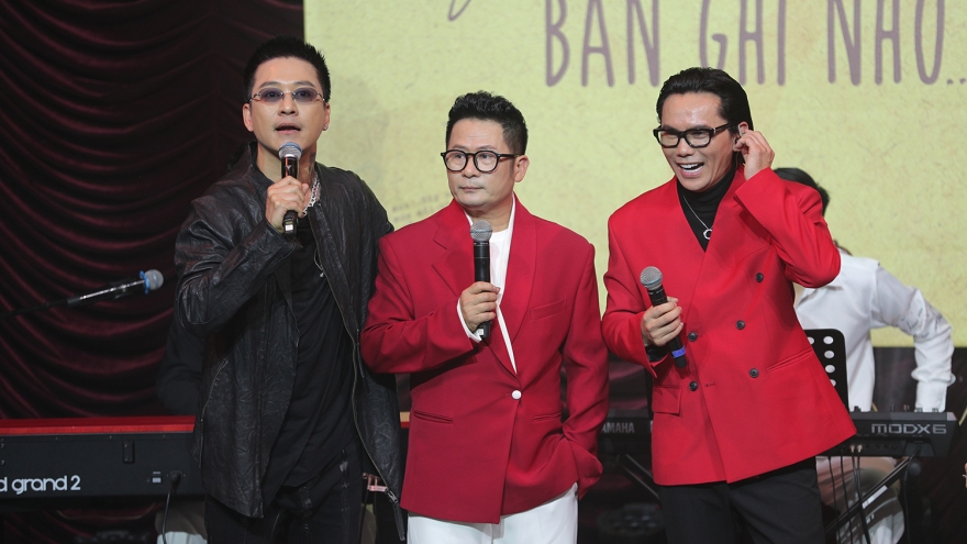 Tuấn Hưng, Bằng Kiều, Anh Tú làm live-concert tái hợp Quả Dưa Hấu