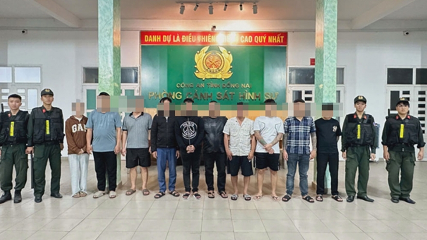 Công an Đồng Nai tạm giữ 11 đối tượng cho vay nặng lãi với lãi suất lên đến 1.095%