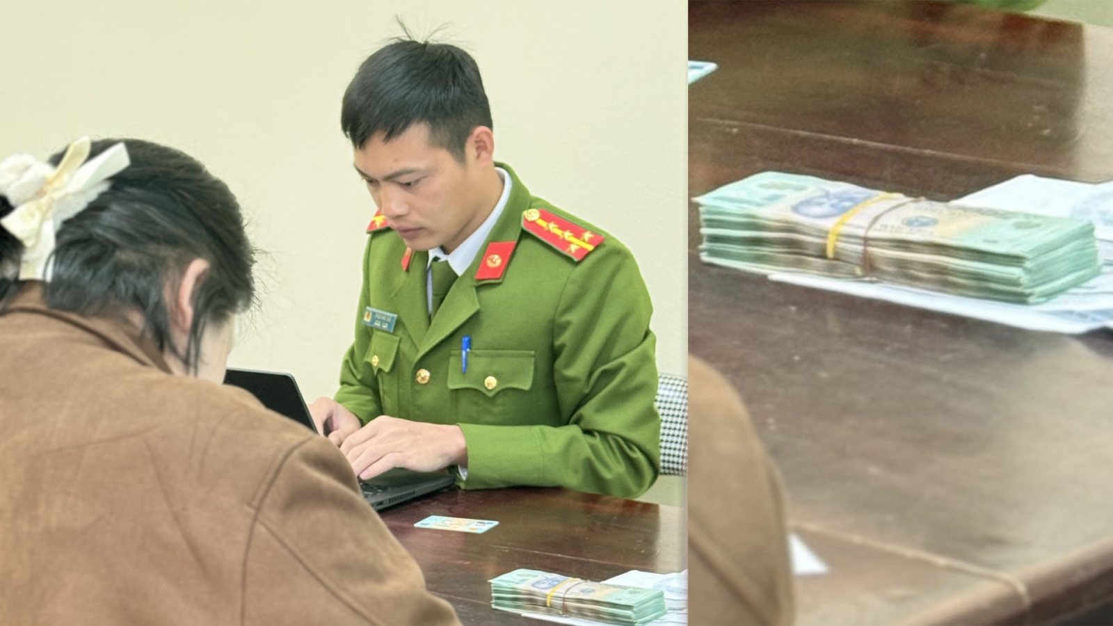 Công an hỗ trợ người dân ở TP.HCM nhận lại gần 95 triệu đồng chuyển nhầm