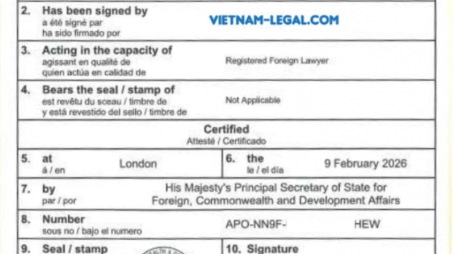 Vietnam approves implementation plan for Hague Apostille Convention