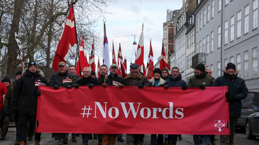 Tuần hành quy mô lớn ở Đan Mạch phản đối phát ngôn của ông Trump về Afghanistan