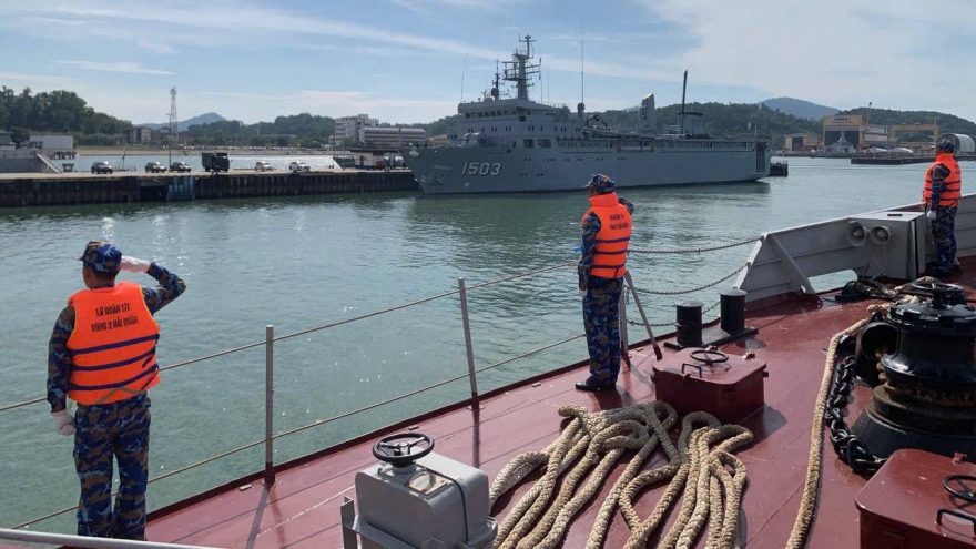 Tàu 17 tiếp tục hải trình tham gia Diễn tập Hải quân đa phương MILAN 2026