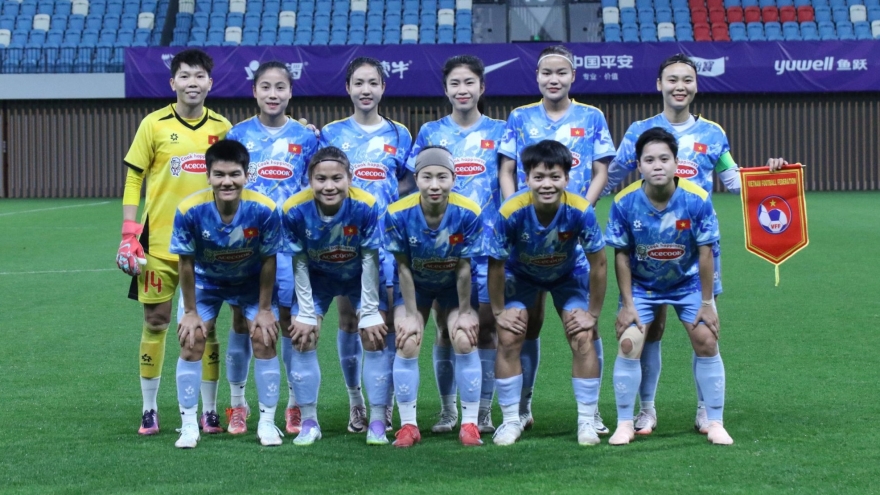 ĐT nữ Việt Nam kết thúc chuyến tập huấn ở Trung Quốc, quyết chinh phục giải châu Á