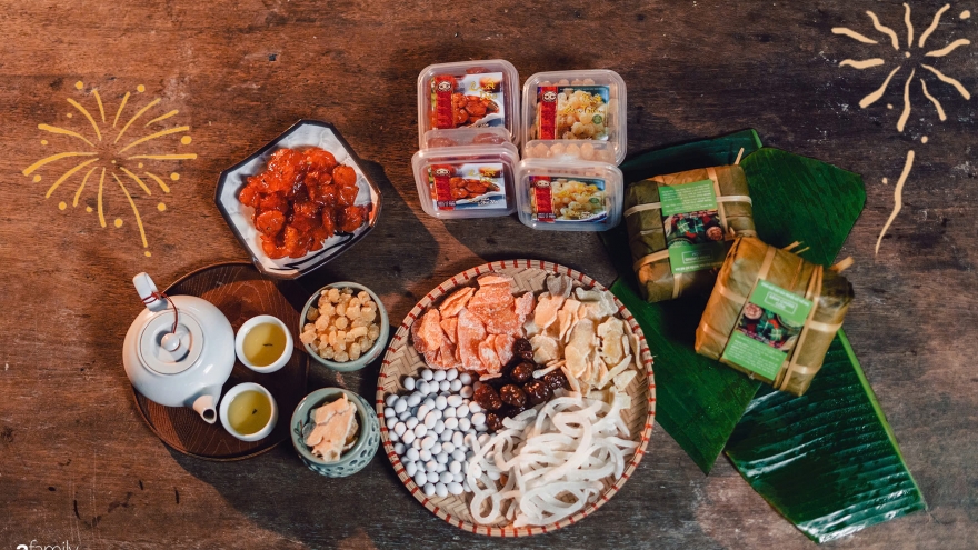 Mứt Tết mẹ tôi làm