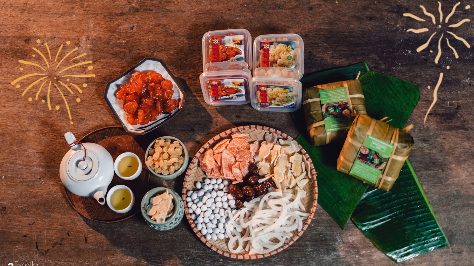 Mứt Tết mẹ tôi làm