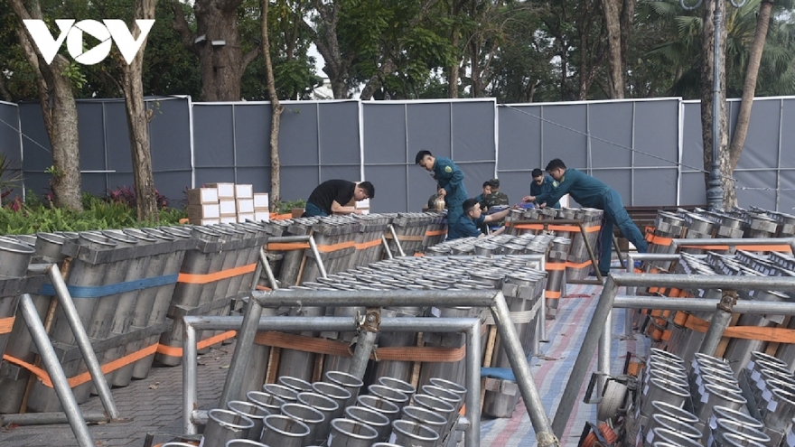 Hanoi fireworks sites ready for Lunar New Year of the Horse 2026