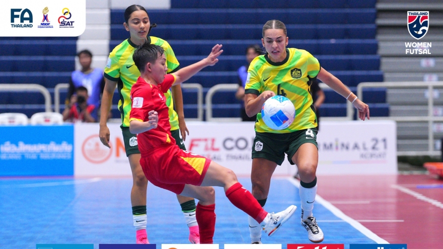 Kết quả bóng đá Việt Nam hôm nay 24/2: ĐT Futsal nữ thất bại trước Australia