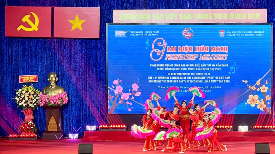 Âm nhạc kết nối bạn bè quốc tế trong “Giai điệu hữu nghị” tại TP.HCM