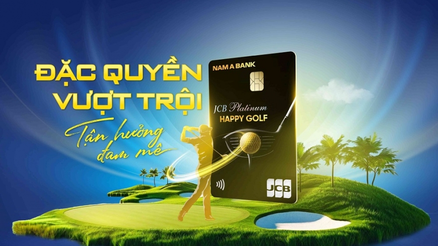 Thẻ Nam A Bank Happy Golf “tung” chính sách ưu đãi mới nhân dịp Tết