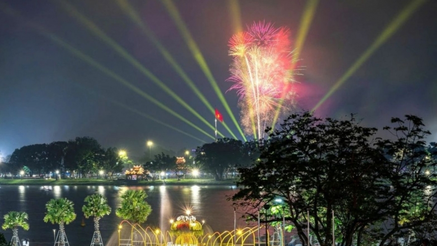 Huế bắn pháo hoa tại 3 điểm trong đêm Giao thừa Tết Bính Ngọ 2026
