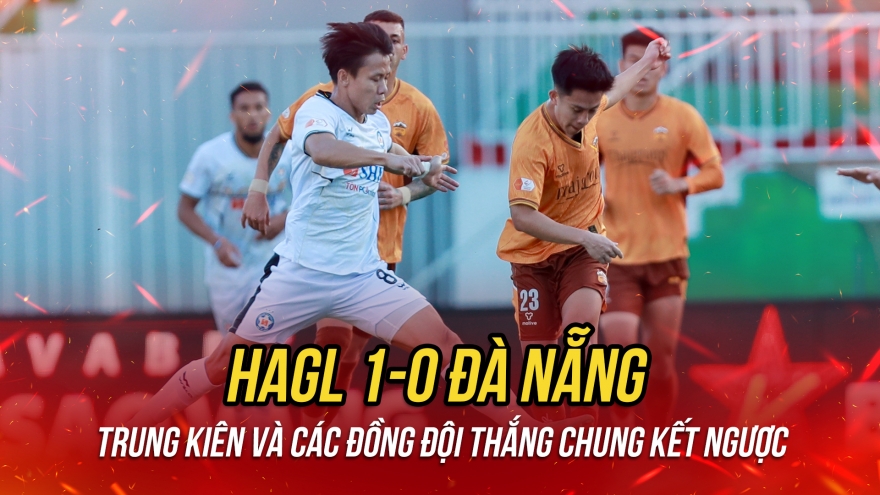 Kết quả vòng 12 V-League 2025/2026: HAGL đánh bại Đà Nẵng