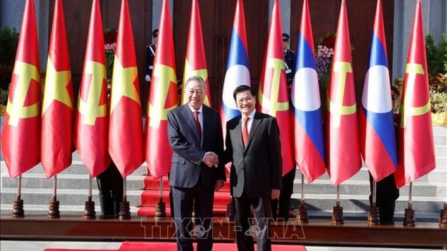 Party General Secretary To Lam concludes successful state visit to Laos