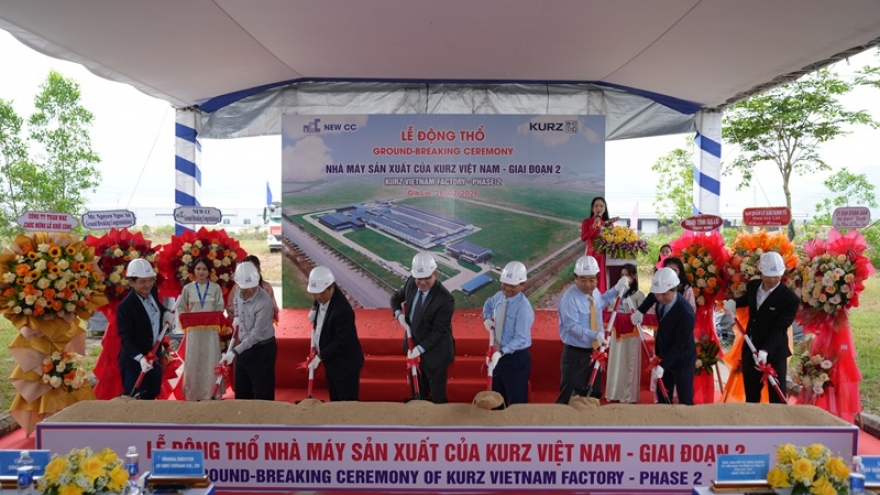 Germany’s KURZ Group expand production facility in Gia Lai