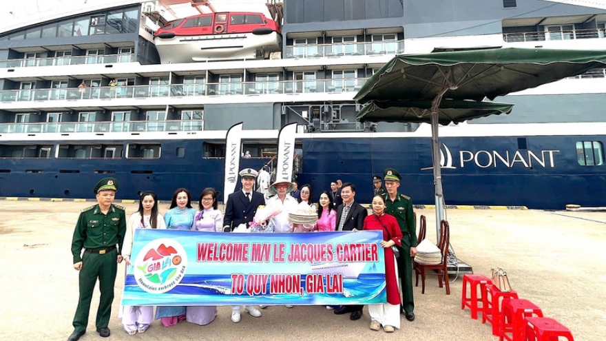 French luxury liner docks in Quy Nhon for Cham cultural immersion