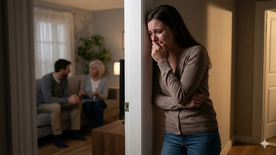 3 năm chưa có con, tôi "chết lặng" khi nghe mẹ chồng và chồng nói chuyện