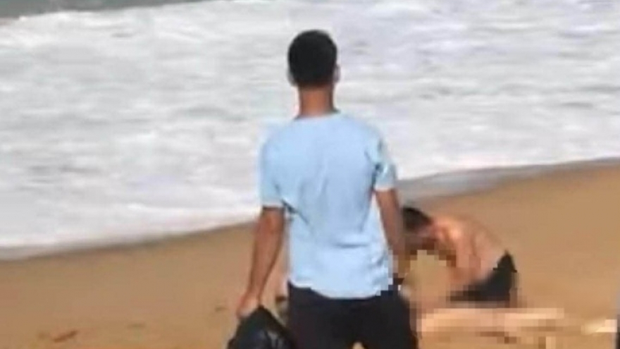 Phát hiện thi thể nam giới tại bãi biển Tuy Hoà