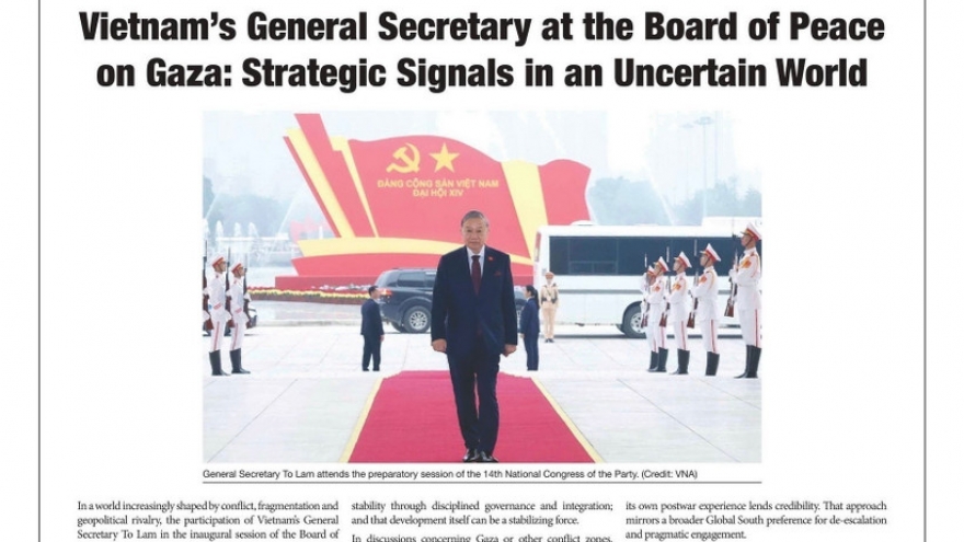 US media commends Vietnam’s proactive contribution to global peace, stability