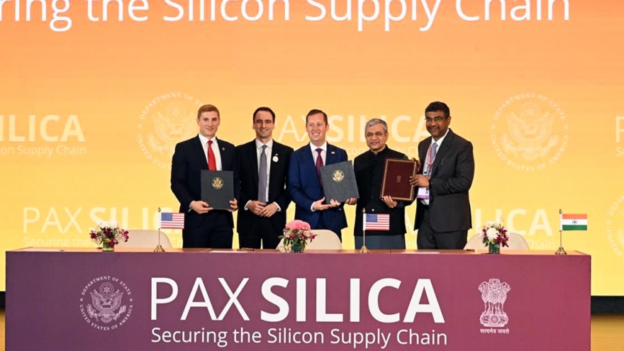 Ấn Độ gia nhập liên minh Pax Silica do Mỹ dẫn dắt