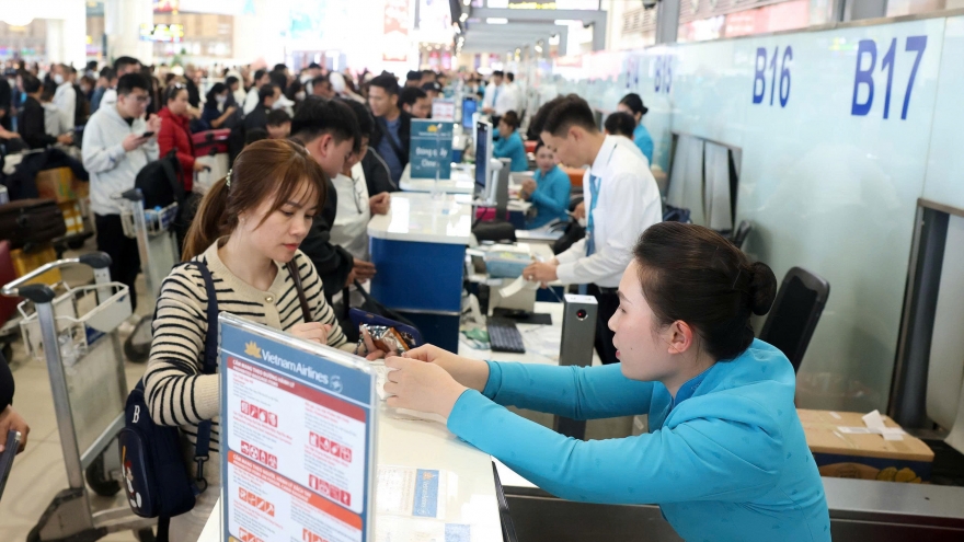 Vietnam Airlines vận chuyển 2,6 triệu lượt khách dịp Tết 2026