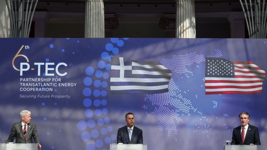 "Chìa khóa" nào đưa Hy Lạp trở thành trung tâm năng lượng Mỹ - châu Âu