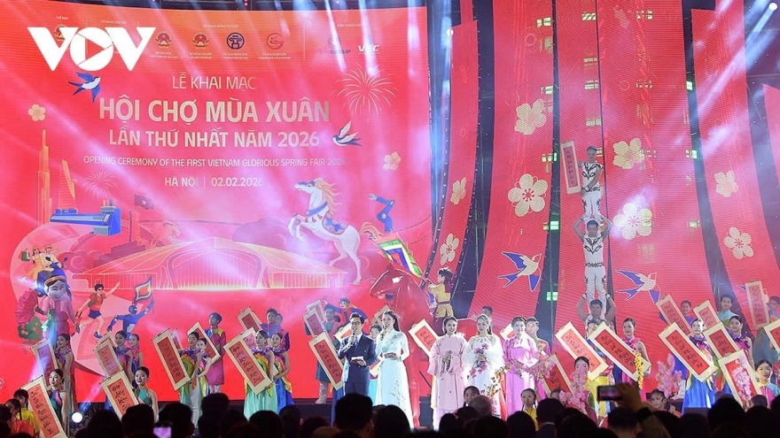 Vibrant spring colours at Spring Fair 2026’s opening ceremony