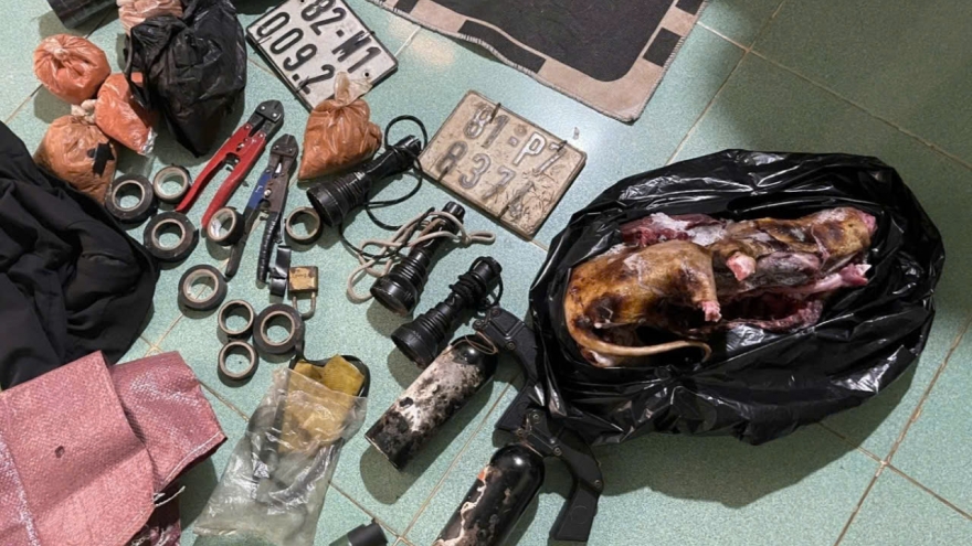 Công an tỉnh Gia Lai bắt băng trộm 5.200 con chó