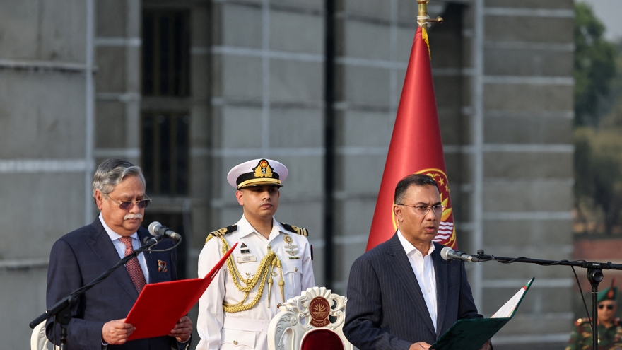 Ông Tarique Rahman tuyên thệ nhậm chức Thủ tướng Bangladesh