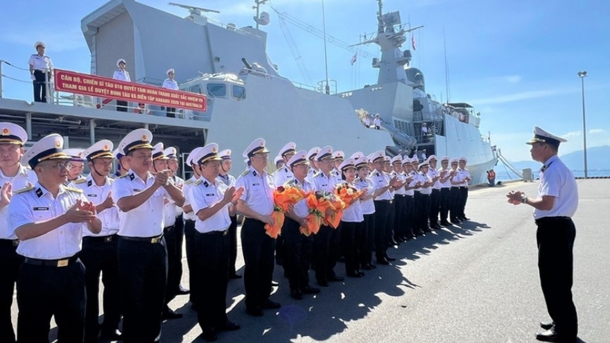 Naval Ship 016 – Quang Trung departs for Kakadu 2026 in Australia