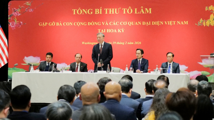 Tổng Bí thư Tô Lâm gặp gỡ cộng đồng và các cơ quan đại diện Việt Nam tại Hoa Kỳ