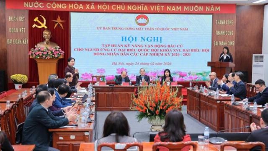 Danh sách người ứng cử đại biểu Quốc hội thuộc khối Mặt trận Tổ quốc Việt Nam